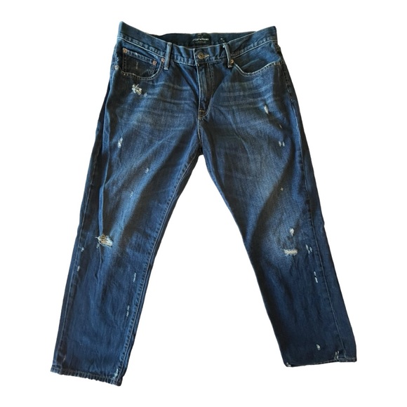 Lucky Brand Other - Lucky Brand Original Straight Leg Jeans, 38 X 30 light distressing
